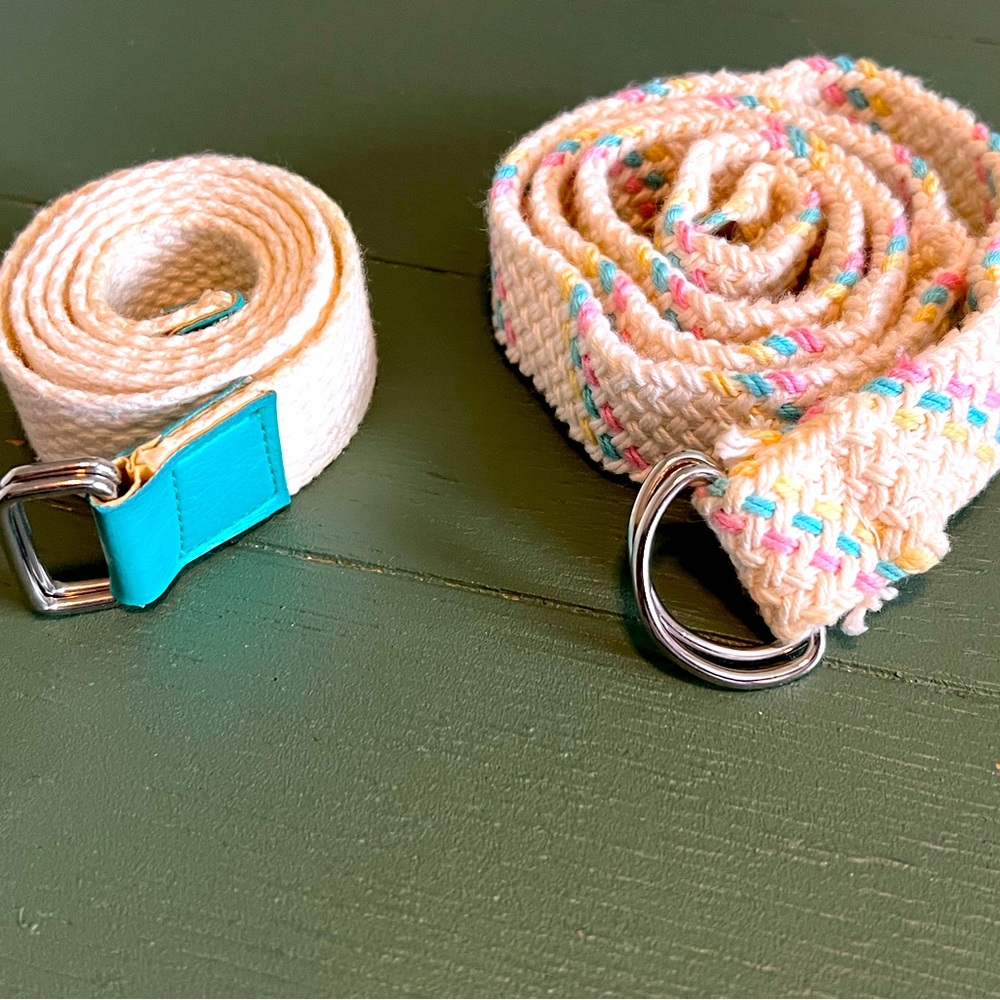 Vintage 80’s Braided Belts